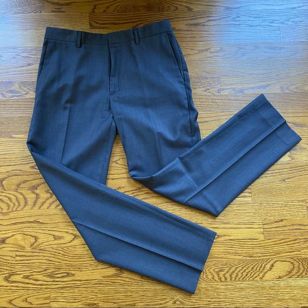 J. Crew Thompson Navy Suit Pants | W 31 x L 32 (Very Worn)
